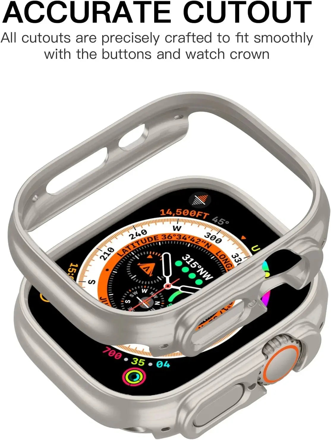 Pinnacle Premium Stainless Steel Band And Case For Apple Watch Ultra 49mm - Pinnacle Luxuries