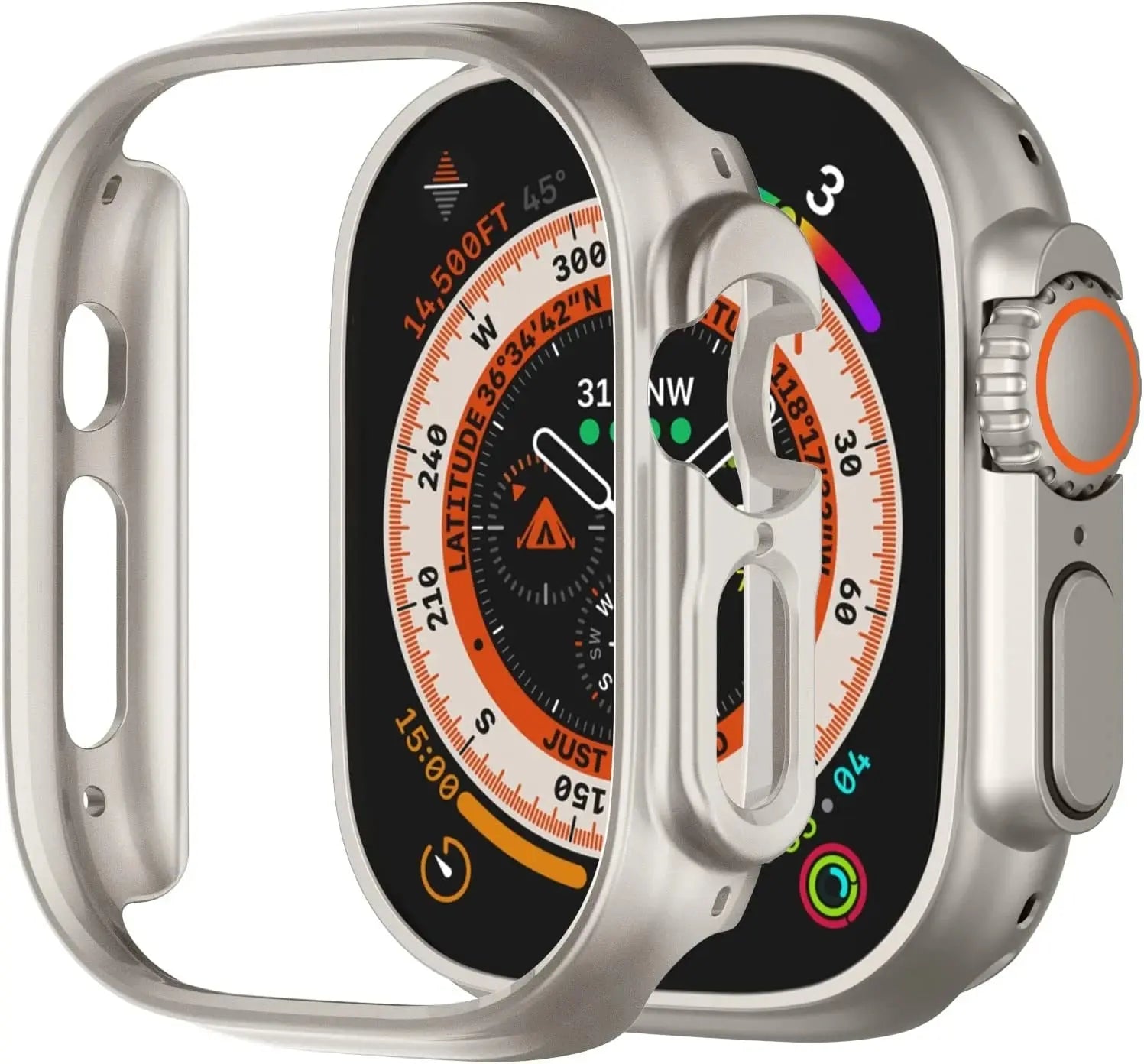 Pinnacle Premium Stainless Steel Band And Case For Apple Watch Ultra 49mm - Pinnacle Luxuries