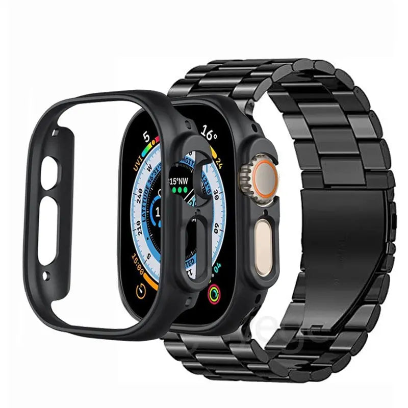 Pinnacle Premium Stainless Steel Band And Case For Apple Watch Ultra 49mm - Pinnacle Luxuries