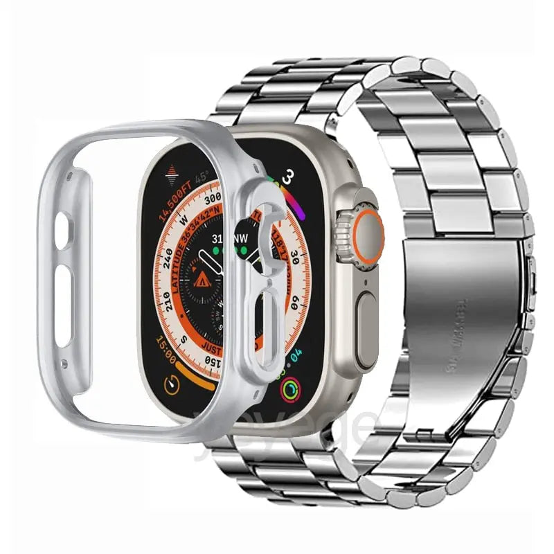Pinnacle Premium Stainless Steel Band And Case For Apple Watch Ultra 49mm - Pinnacle Luxuries