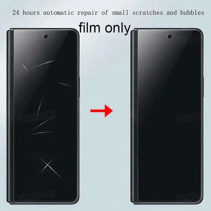 Anti-Spy Peeping Privacy Hydrogel Film For Samsung Galaxy Z Fold 2 3 4 5 6 W21 W22 W23 W24 Soft External Inner Screen Protector Pinnacle Luxuries