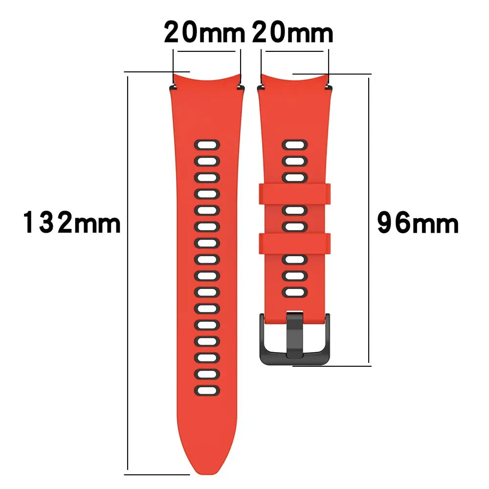 Strap For Samsung Galaxy Watch 6 5 4 44mm 40mm/6 4 classic 43mm 47mm 46mm 42mm wristband Silicone Band Galaxy Watch 5 pro 45mm Pinnacle Luxuries