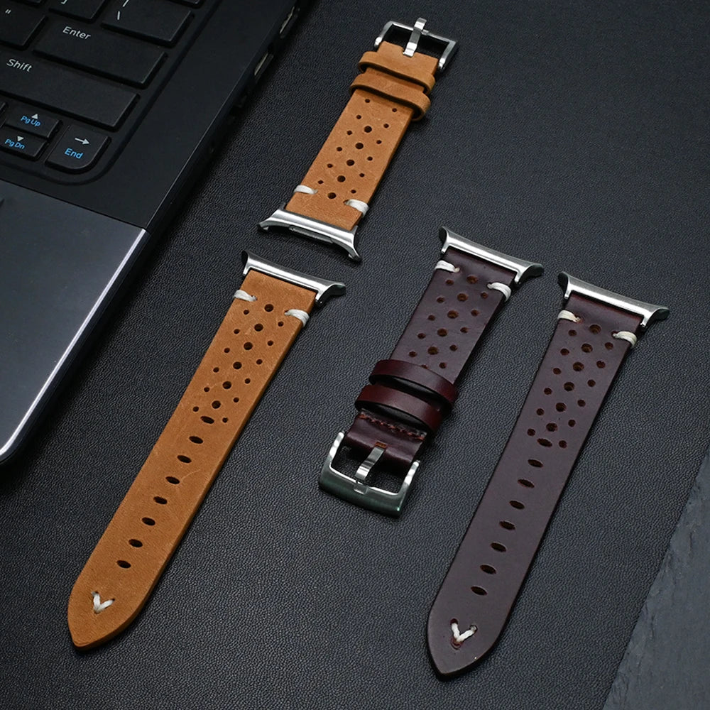 HeritageCraft Genuine Leather Band for Samsung Galaxy Watch Ultra 47mm