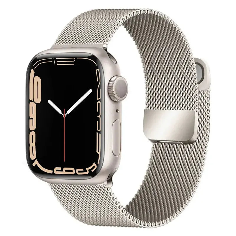 Strap For Apple watch Band 44mm 45mm 41mm 49mm 42mm 40mm 45mm Milanese Loop bracelet correa iwatch series 9 7 8 4 5 6 SE Ultra2 Pinnacle Luxuries