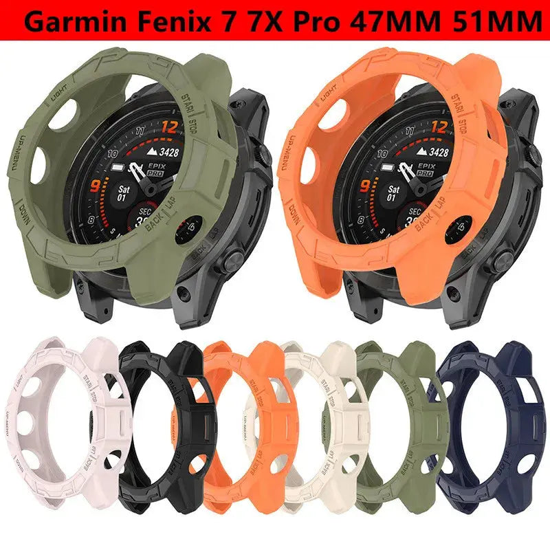 TPU Soft silicone case For Epix Pro (Gen 2) 51mm 47mm For for Garmin Fenix 7 7X Pro Protective cover Shell Watch accessories Pinnacle Luxuries