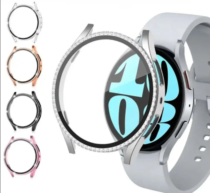 GalaxyGuardian Elite+ Ultimate Bling Screen Protector Case for Samsung Galaxy Watch 6 Pinnacle Luxuries