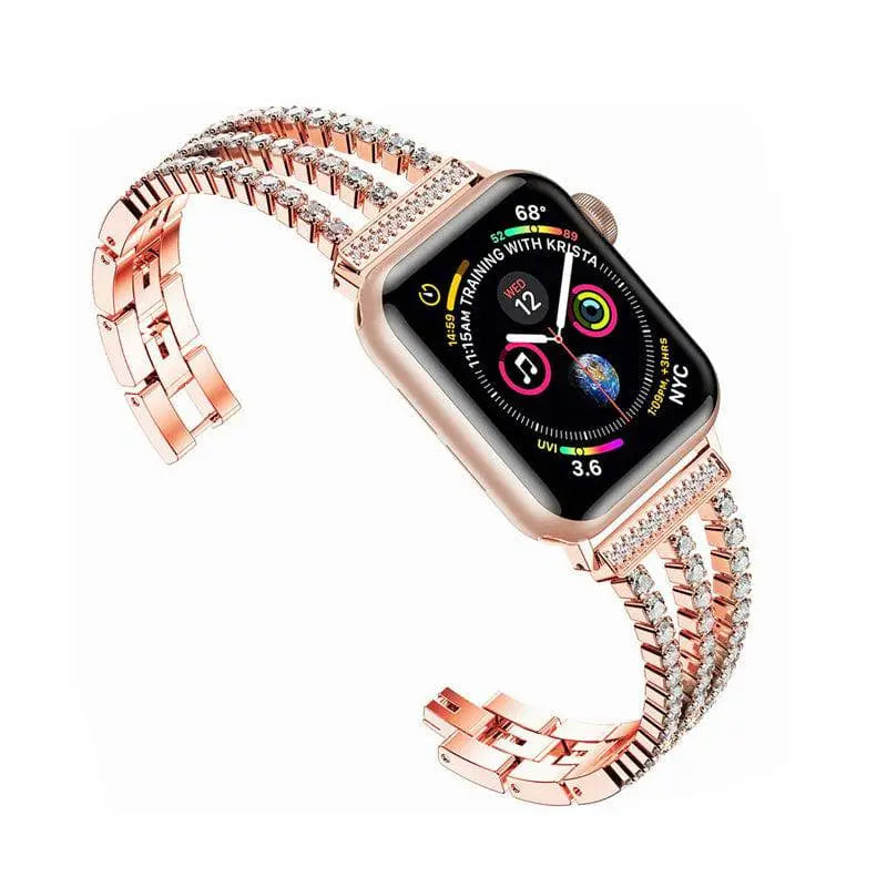 Premium Women's Apple Watch Diva Band - Pinnacle Luxuries